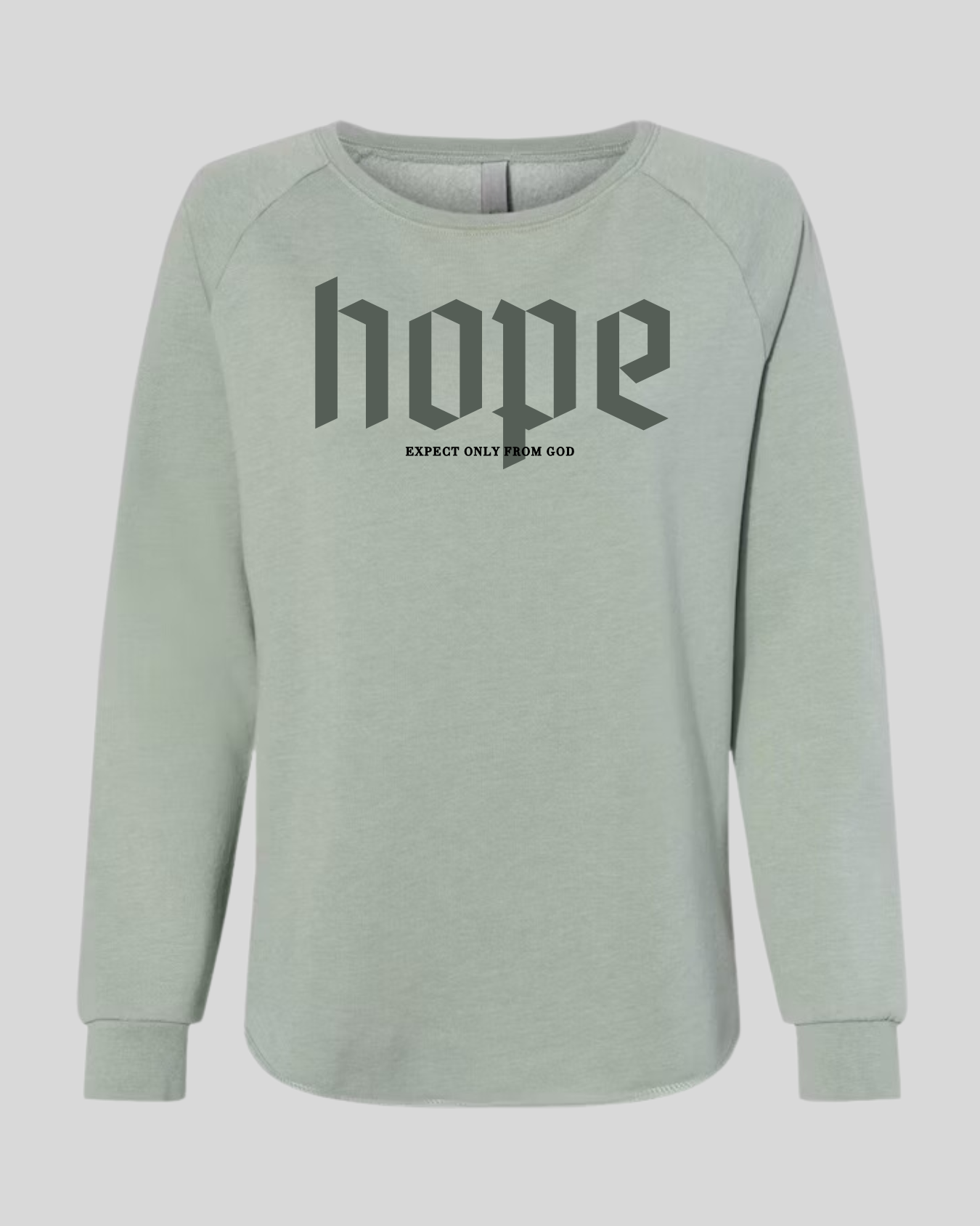 Her Hope in God Crewneck