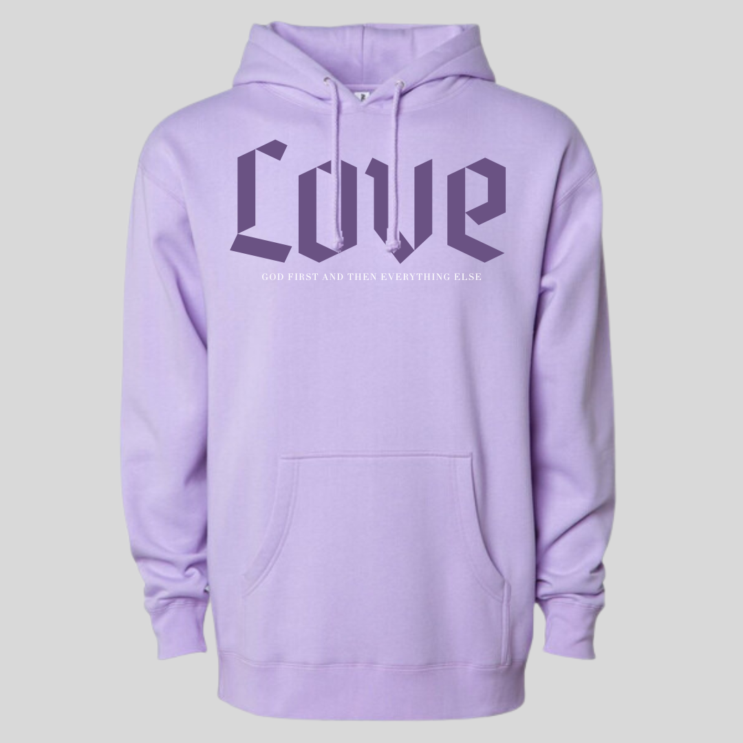 Love God First Hoodie